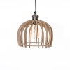 Taillifer-Igloo 22-Pendant light- Birch Plywood-Pure Photo