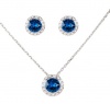 Civetta Spark Judy Set with Swarovski® Royal Blue Crystal Photo