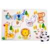 Classic World Zoo Knob Puzzle: 8 Pieces Photo