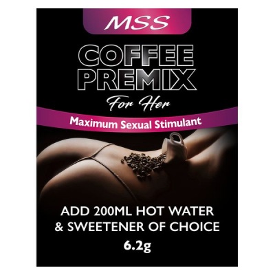 Photo of Maximum Sexual Stimulant Mss Female Coffee Premix Sachet 6.2g x 1