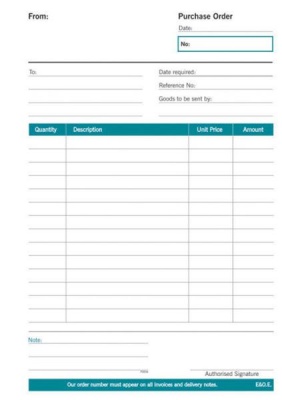 Photo of RBE : Bulk Pack Of 2-A5 Purchase Order Triplicate Pads