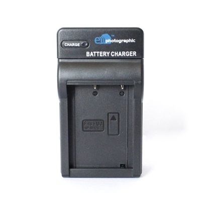 Photo of E Photographic E-Photographic Compact Charger for FUJIFILM W126S DSLR Battery