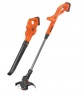 Black Decker 18V Cordless String Trimmer and Blower Twin Pack Photo