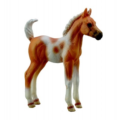 Photo of Collecta Horses-Pinto Foal Standing Palomino - M