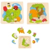 Beleduc Discovery Puzzle Set: Set of 3 Photo