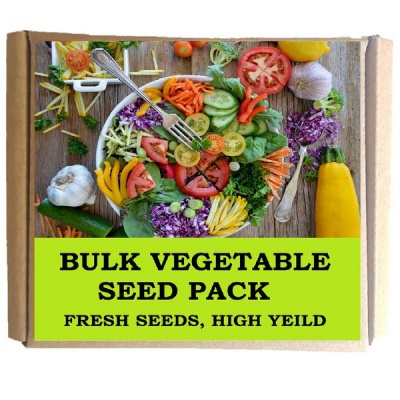 Photo of Seedleme Bargain Bulk Pack of Fresh Flower Vegetable and Herb Seeds by