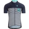 Giordana Vero Pro Mare S/S Jersey - Midnight Blue / Aqua Photo