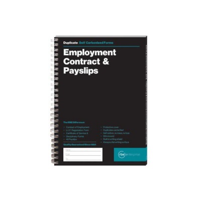 Photo of RBE : BULK Pack Of 2 Employment Contract & Payslip Book