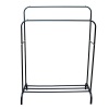 Dmart ™ DIY Garment Rack Metal Double Rails Clothes Rack Organizer