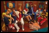 BTS - Crew Poster with Black Frame Photo
