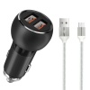 ZF LDNIO C503Q 36W Dual USB Micro Fast Car Charger Photo