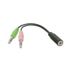 Techme 3.5mm Female Splitter to 2 x 3.5mm Male Photo