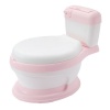 Totland Baby Toddler Training Potty with Cushioned Seat Ring Pink