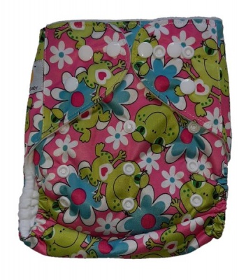 Photo of Naughty Baby Reusable Cloth Pocket Nappies - Pink