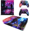 SKIN-NIT Decal Skin For Xbox One X: Cyberpunk Photo