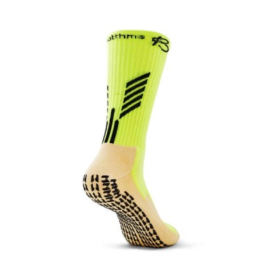 Photo of botthms Neon Yellow Grip Socks