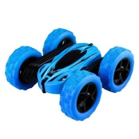 360 Degree Rotating Stunt Double Side Kids Roll Toy Car Yellow