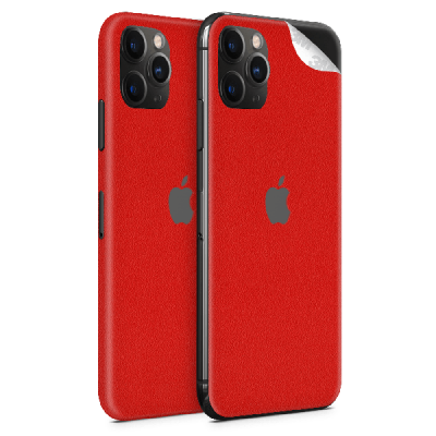 Photo of WripWraps Pure Red Vinyl Skin for iPhone 11 Pro - Two Pack