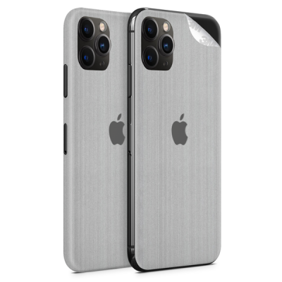 Photo of WripWraps Brushed Metal Vinyl Skin for iPhone 11 Pro - Two Pack