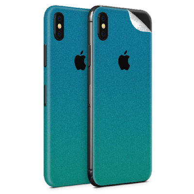 Photo of WripWraps Caribbean Shimmer Vinyl Skin for iPhone XS Max - Two Pack