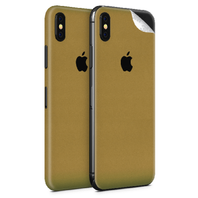 Photo of WripWraps Gold Psychedelic Vinyl Skin for iPhone XS Max - Two Pack