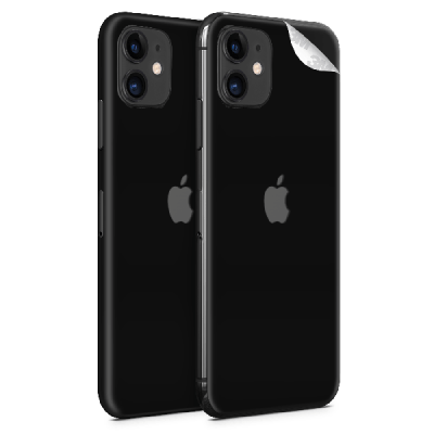 Photo of WripWraps Matte Black Vinyl Skin for iPhone 11 - Two Pack