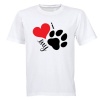 I Love My Pet - Adults - T-Shirt - White Photo