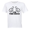I'm The Boss - Thumbs - Adults - T-Shirt - White Photo