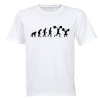 Weightlifting Evolution - Adults - T-Shirt - White Photo