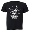 5 Years Old! - Kids T-Shirt - Black Photo