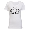 I'm The Boss - Thumbs - Ladies - T-Shirt Photo