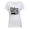 Must Be Approved By The Cat - Ladies - T-Shirt Photo