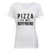 Pizza is My Boyfriend - Ladies - T-Shirt Photo