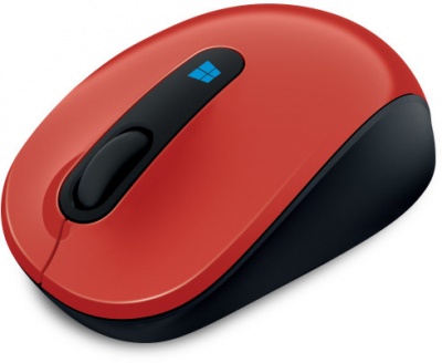 Photo of Microsoft Sculpt Mobile Mouse - Red