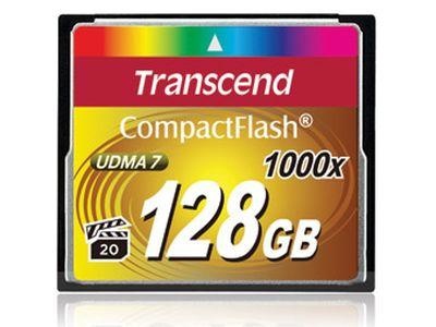 Photo of Transcend Ultra Performance 1000x Speed Compact Flash Card - 128GB