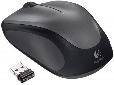 Photo of Logitech Wireless Mouse M235 Black and silver - 910-002201
