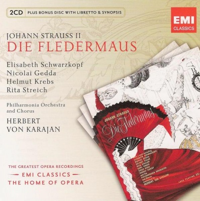 Photo of Emi Classics Scharzkopf/Philarmonia Orchestra/Karajan - Strauss /Die Fledermaus