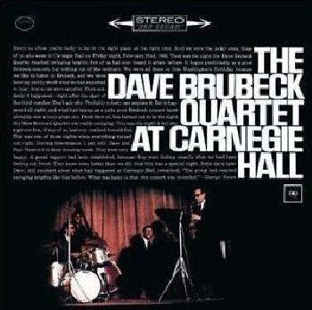 Photo of Columbia Europe Dave Quartet Brubeck - At Carnegie Hall