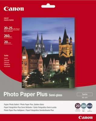 Photo of Canon SG-201 8" x 10" Inkjet Photo Paper