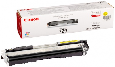 Photo of Canon Laser Cartridge 729 - Yellow