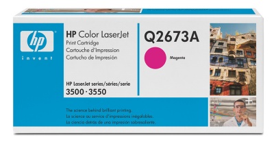 Photo of HP # 309A Colour LaserJet 3500 Magenta Print Cartridge