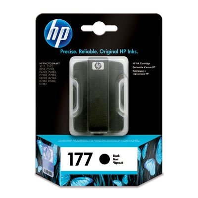 Photo of HP # 177 Black Ink Cartridge