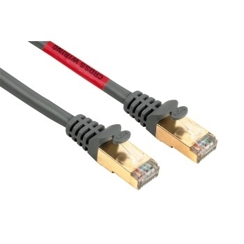 Photo of Hama Cat 5e Cross-Over Network Cable 3M STP Gold-Plated Shielded - Grey