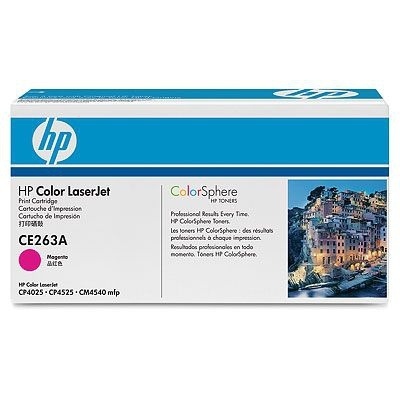 Photo of HP # 648A Colour LaserJet CP4525/CP4025 Magenta Print Cartridge