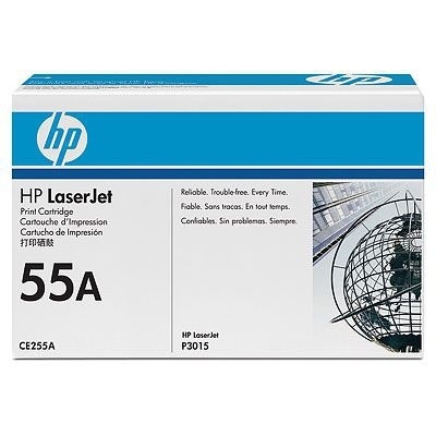 Photo of HP # 55A LaserJet P3015 Black Print Cartridge