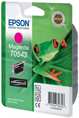 Photo of Epson Ink T0543 Magenta Frog Stylus Photo R800 / 1800