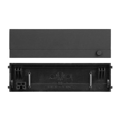 Photo of BitFenix 5.25" optical device Bay Cover with eject button for Shinobi Black - with Softouch surface treatment