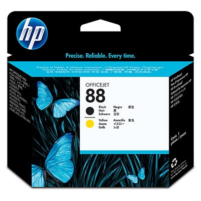 Photo of HP # 88 Black and Yellow Printhead