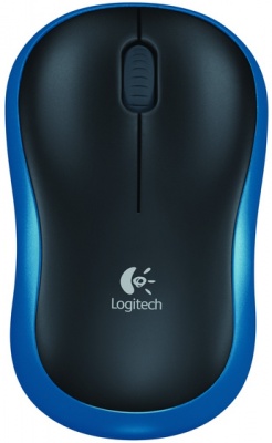 Photo of Logitech M185 Wireless Mouse - Black and Blue