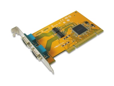 Photo of Sunix 2-port RS-232 Universal PCI Serial Remap Board - SER5037D